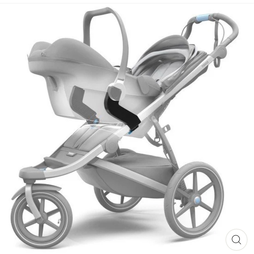 Thule Glide car seat adapter for Nuna Pipa, Cybex, Maxi-Cosi
